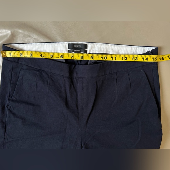 J.Crew Martie pant in navy blue - Picture 6 of 9